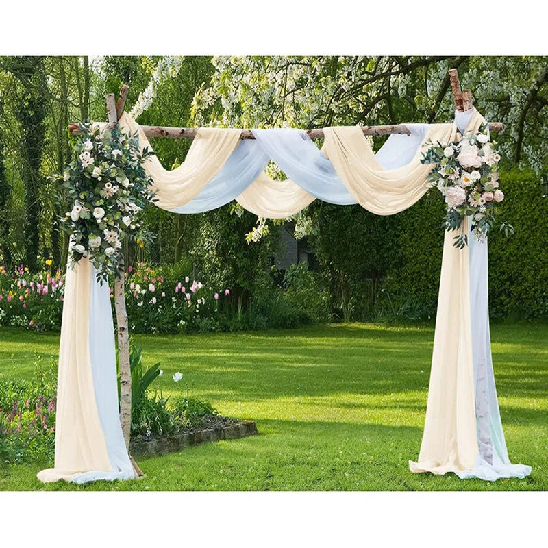 Wedding Arch Draping Fabric Bundle for Wedding Ceremony or Wedding Decoration