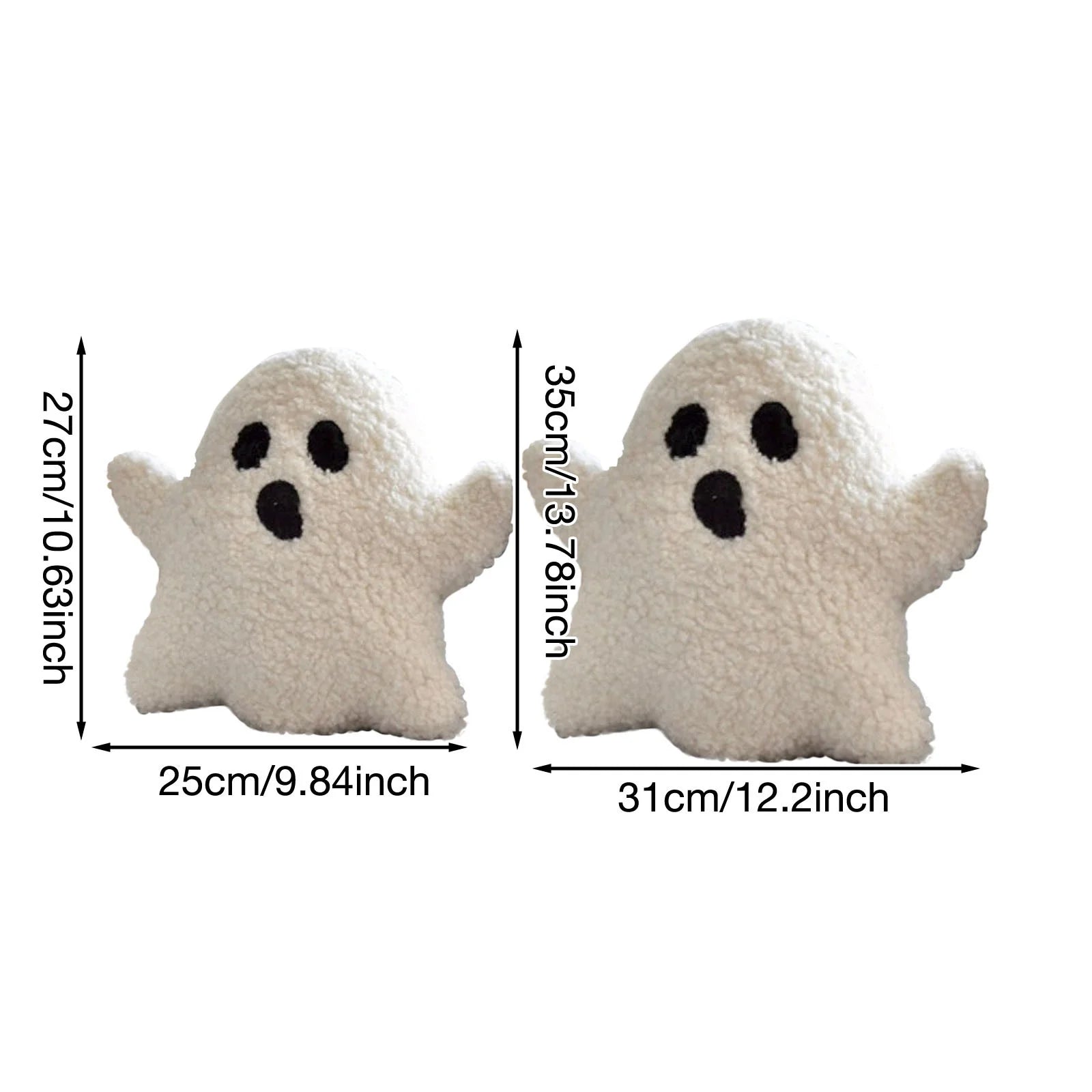 Halloween Pillow Halloween Decorative Toy Plush Cushion Fun Cozy Halloween Fall Pillow