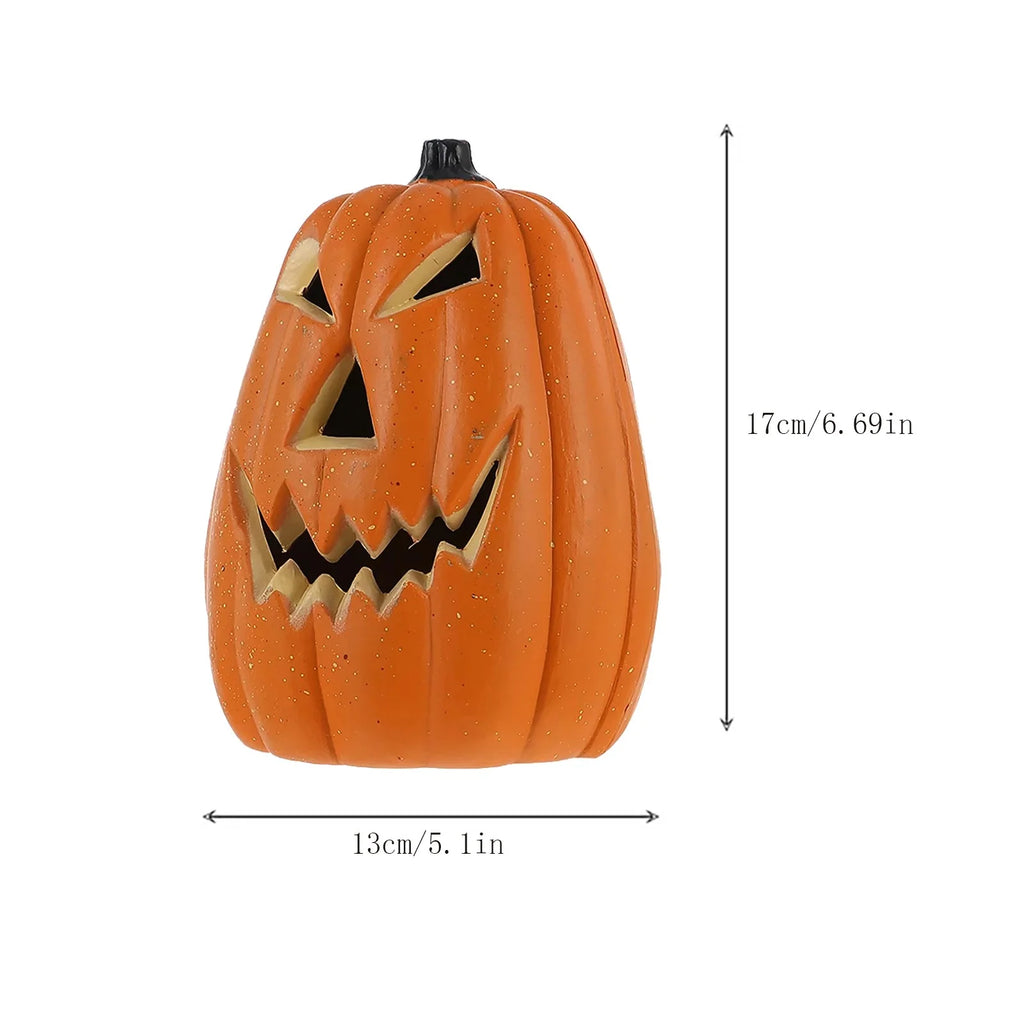 Halloween Pumpkin Lights LED Halloween Orange Plastic