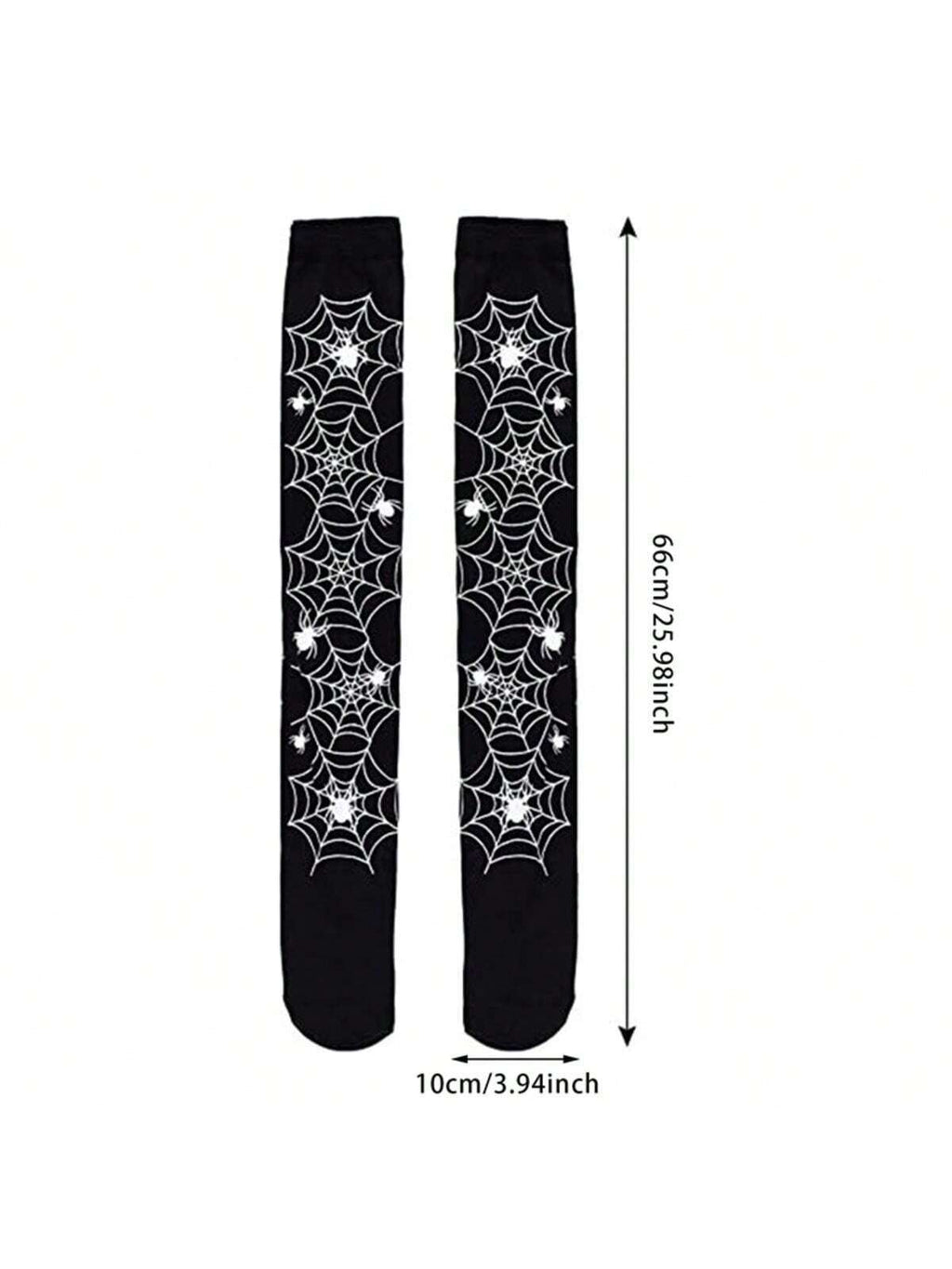 1Pair Halloween Thigh High Socks,Long Stockings,Halloween over Knee Stockings,Halloween Cosplay Festival Socks,Funny Prank Stockings for Halloween,Halloween Party Costume Props,Christmas