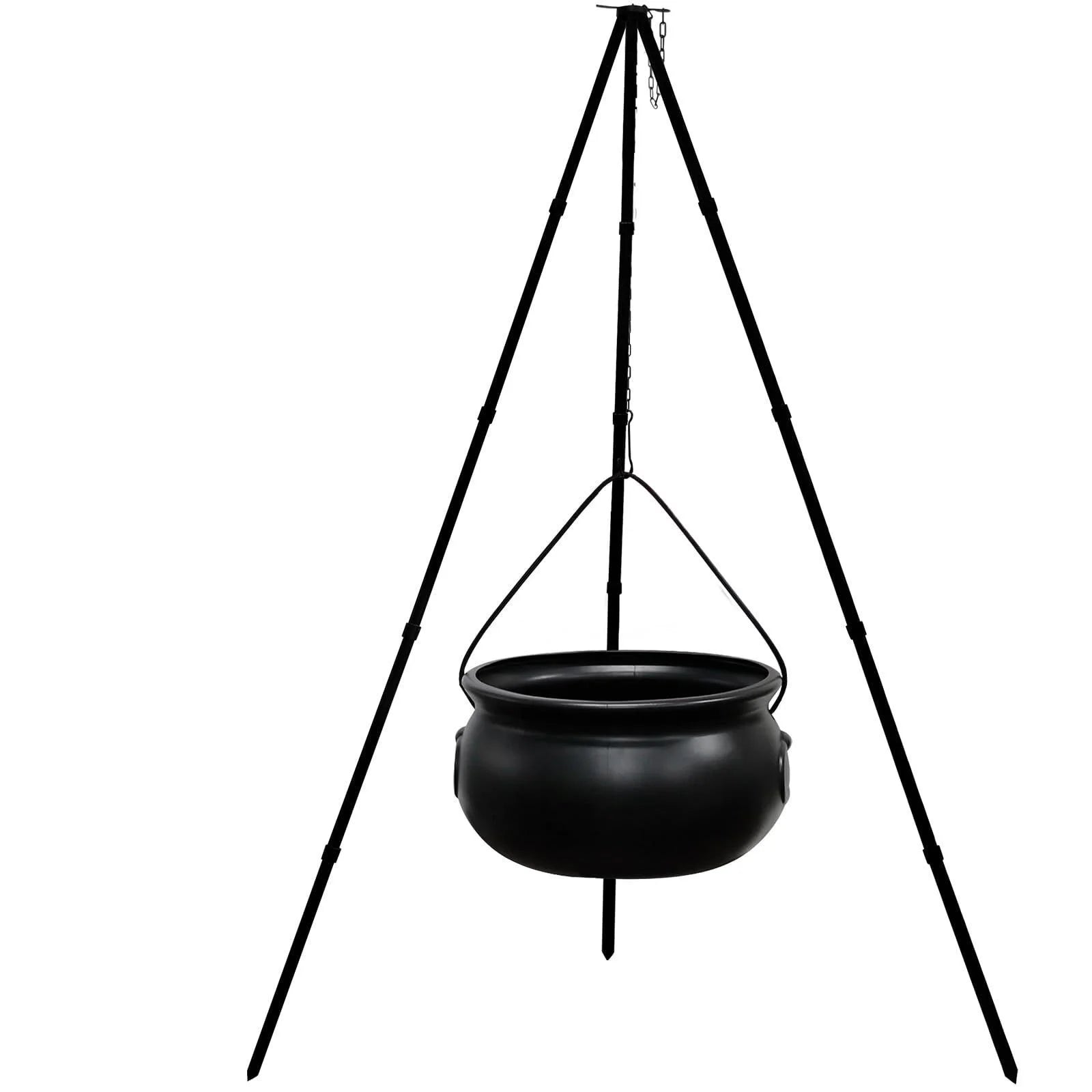 Halloween Clearance Sales!  Halloween Decorations Outdoor Large Cauldron Halloween Decor on Tripod with Timer Lights Cauldron Witch Halloween Decorations for Porch Yard