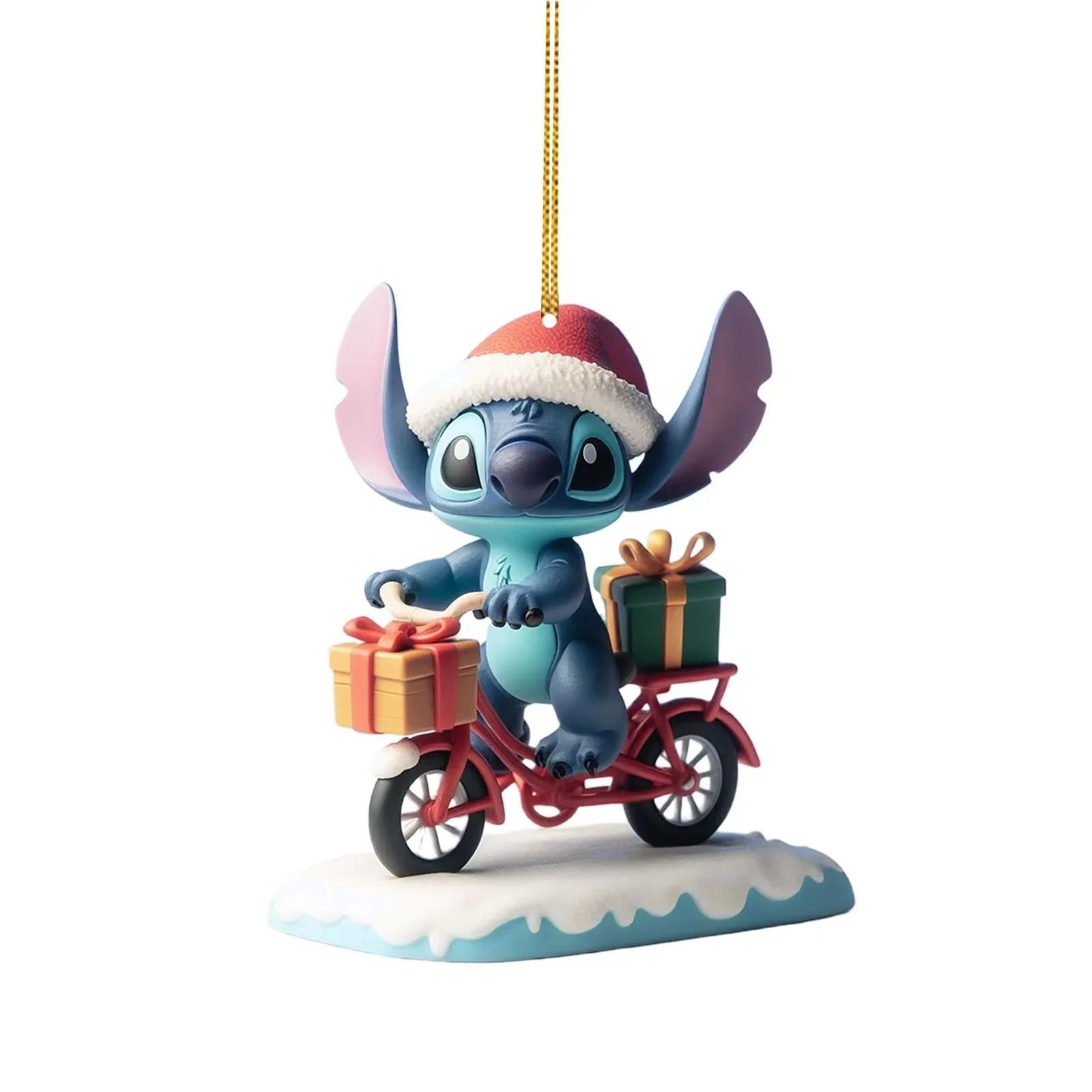 2D Acrylic Christmas Stitch Christmas Tree Ornament