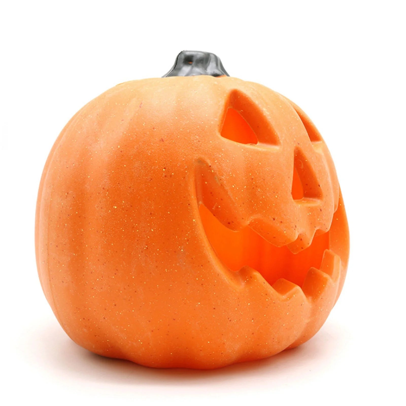 Halloween Hot Decorations Halloween Blown Moulded Hollow Pumpkin Halloween Luminous Pumpkin Decoration Easter Led Props, 1*Pumpkin Lanterndesktop Ornament