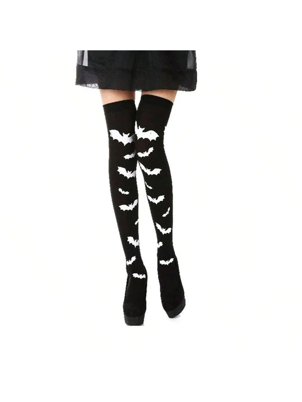 1Pair Halloween Thigh High Socks,Long Stockings,Halloween over Knee Stockings,Halloween Cosplay Festival Socks,Funny Prank Stockings for Halloween,Halloween Party Costume Props,Christmas