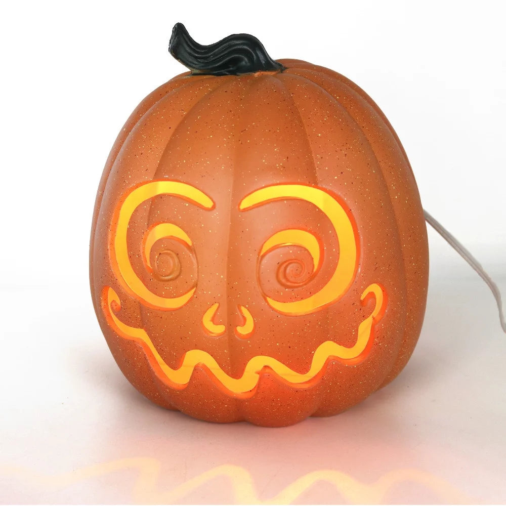 Halloween Decoration Clearance! Halloween Pumpkin Decorations, Halloween Decor, Halloween Led Pumpkin Lights Light up Jack O Lantern Pumpkin Figurine Lantern for Indoor Outdoor