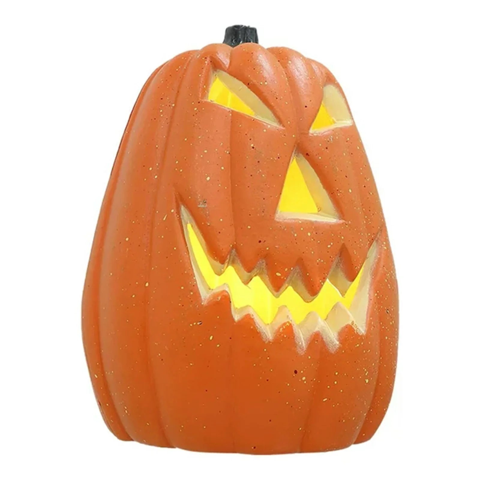 Halloween Pumpkin Lights LED Halloween Orange Plastic